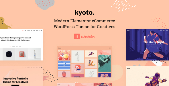 Kyoto - Innovative WordPress Portfolio Theme for Creatives