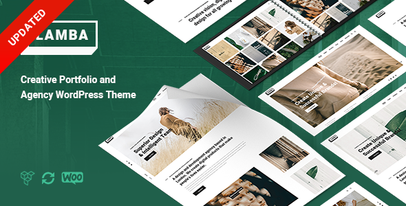 Lamba - Creative Portfolio & Agency WordPress Theme