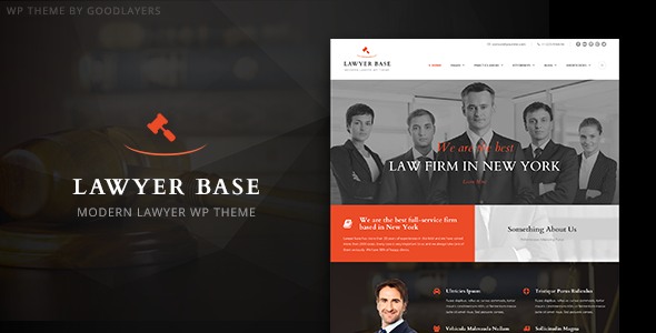 Lawyer Base - Law Firm & Attorney WordPress