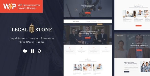 Legal Stone | Lawyers & Attorneys WordPress Theme