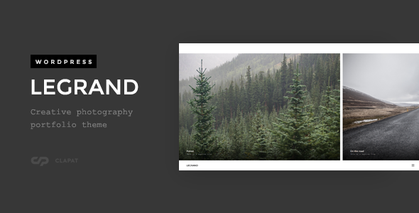 Legrand - Creative Photography Portfolio Theme