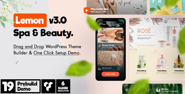 Lemon | Spa & Beauty Responsive Multi-Purpose WordPress Theme