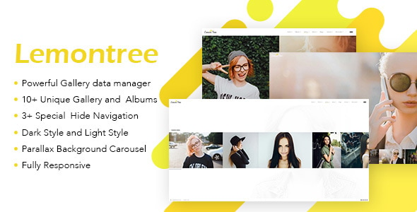 Lemontree - Photography & Portfolio WordPress Theme