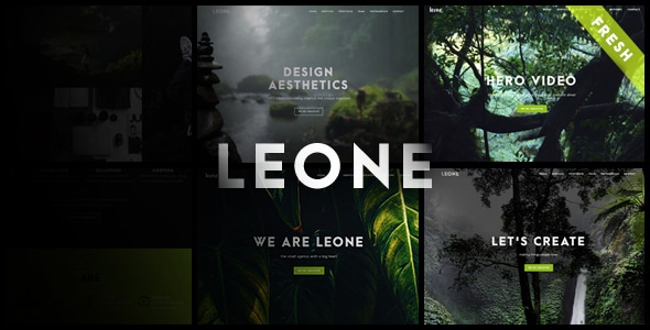 Leone - One Page Multi Purpose WordPress Theme