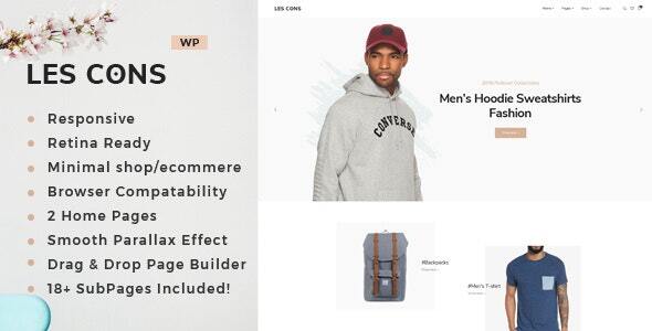 Lescons - Minimal WooCommerce Theme