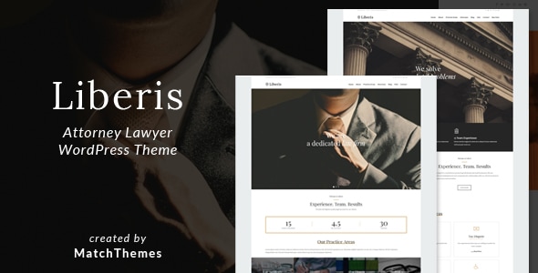 Liberis - Attorney Lawyer WordPress Theme