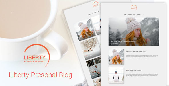 Liberty - A Clean Personal WordPress Blog Theme