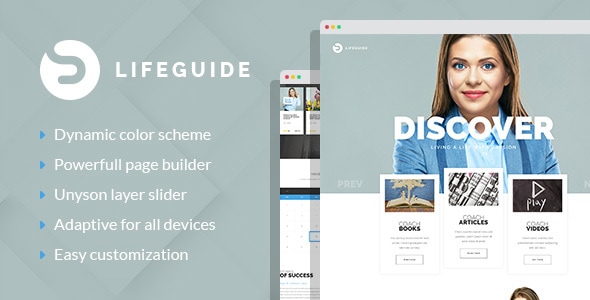 LifeGuide - Public Speaker & Life Coach WordPress theme