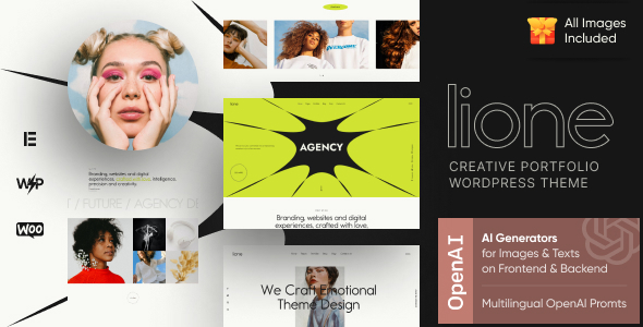 Lione - Creative Portfolio WordPress Theme