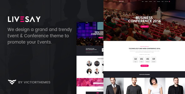 Livesay - Event & Conference WordPress Theme