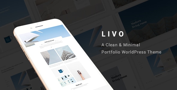 Livo - A Clean & Minimal Portfolio WordPress Theme