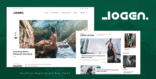 Logen - Magazine and Blog WordPress Theme