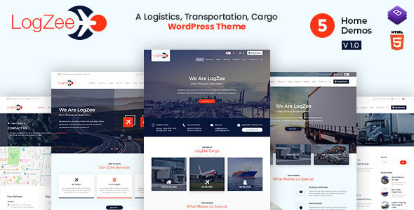 Logzee | Logistics, Transportation, Cargo WordPress Theme