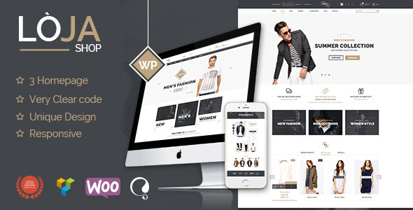 Loja - Responsive WooCommerce Theme