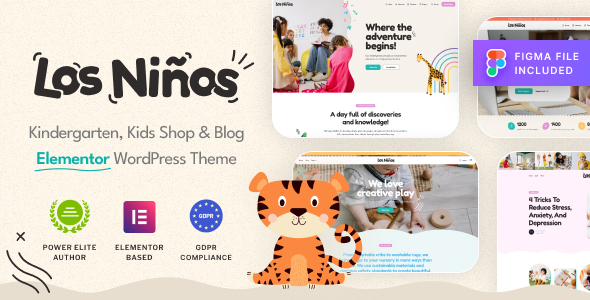 Los Ninos - Children Education WordPress Theme