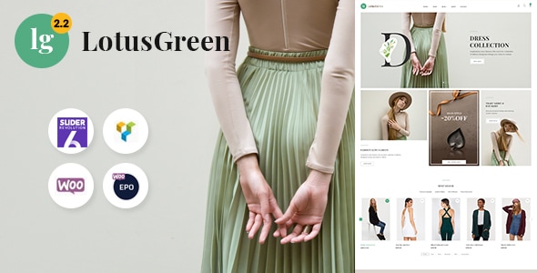 LotusGreen - Multipurpose WooCommerce Theme