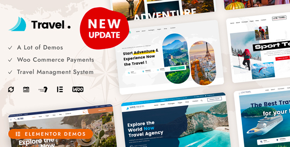 Love Travel - WordPress Theme