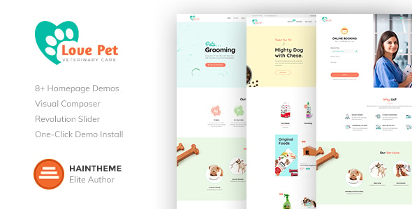 LovePet - Pet Shop & Veterinary Theme