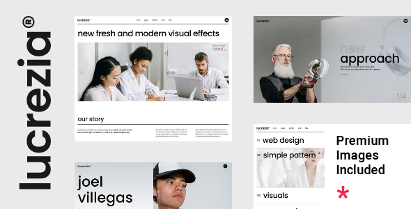 Lucrezia - Creative Agency Theme