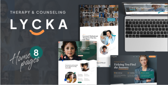 Lycka - Psychology Therapy & Counseling WordPress Theme