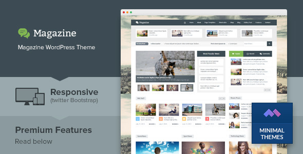 Magazine - Responsive Multi Purpose & Magazine WordPress Theme