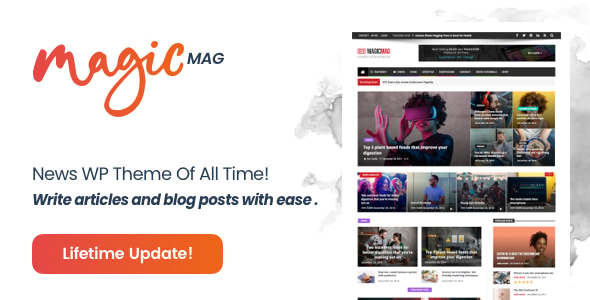 MagicMag - Creative Blog & News WordPress Theme