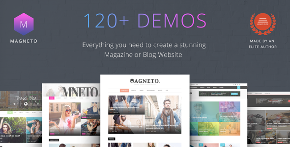 Magneto - ECommerce Newspaper WordPress Theme