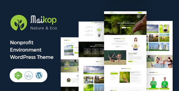 Maikop - Environment WordPress Theme