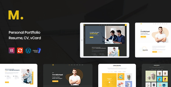 Mak - Personal Portfolio & Resume WordPress Theme