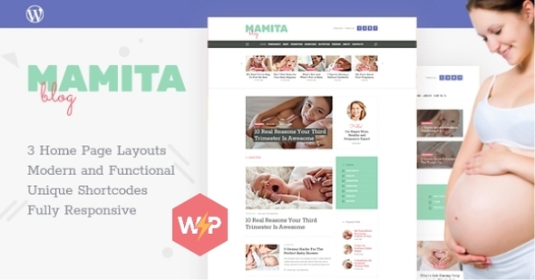 Mamita | Pregnancy & Maternity Cinique Blog WordPress Theme