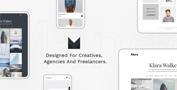 Mango - Portfolio WordPress Theme for Creatives