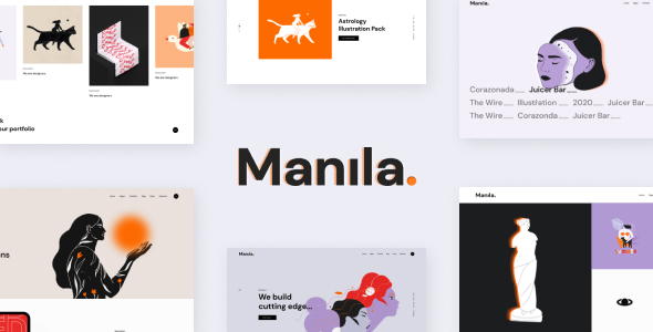 Manila - Portfolio WordPress Theme