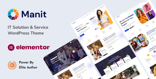 Manit - IT Solutions & Technology WordPress Theme