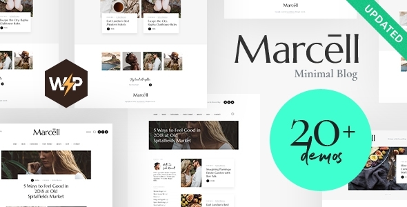 Marcell | Personal Blog & Magazine WordPress Theme