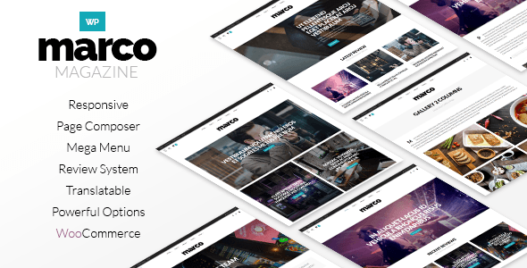 Marco | Photography Magazine WordPress Theme