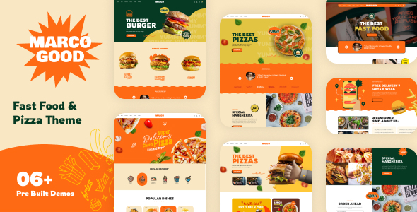 Marco Good - Fast Food Restaurant WordPress Theme