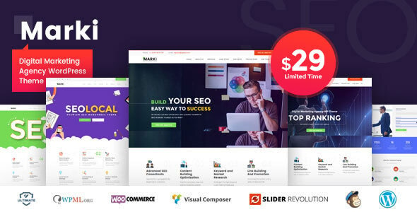 Marki - Digital Marketing Agency WordPress Theme