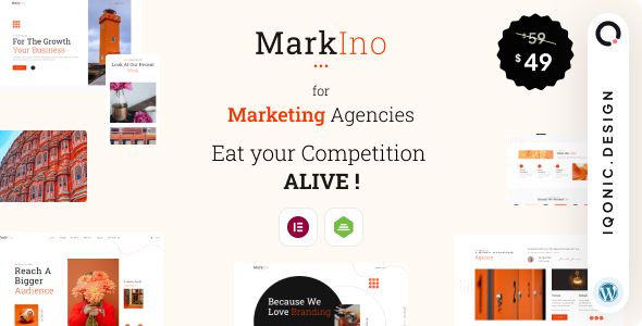 Markino - Marketing Agency WordPress Theme