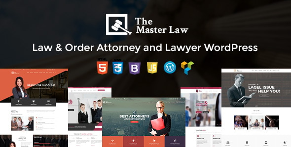 Master Law Agency And Lawyer WordPress Theme - Lawyer WP