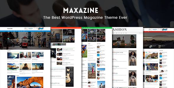 Maxazine | Magazine WordPress Theme