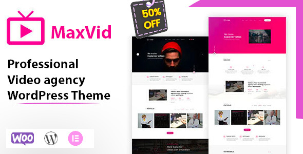 MaxVid - Video Agency WordPress Theme