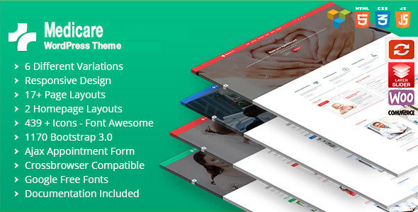 Medicare Responsive WordPress RTL Theme