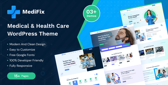 MediFix - Medical & Health Care WordPress Theme