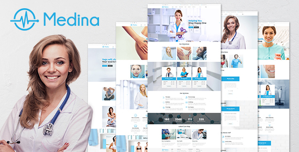 Medina - Medical WordPress Theme