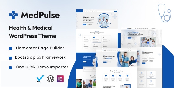 MedPulse - Health & Medical WordPress Theme