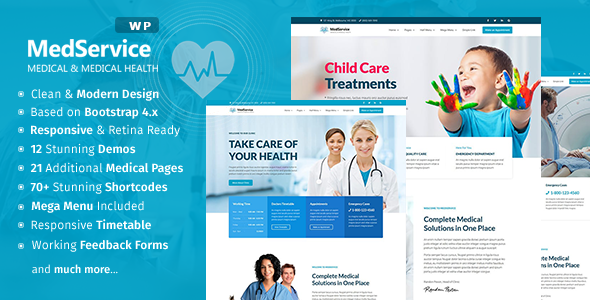 MedService - Medical WordPress Theme