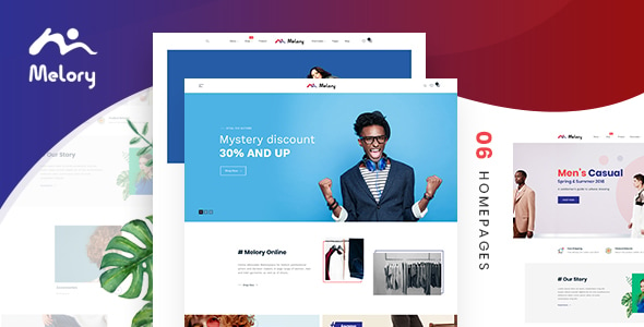 Melory - Modern Fashion WooCommerce Theme