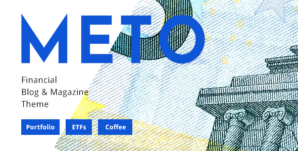 Meto - Financial Blogging WordPress Theme