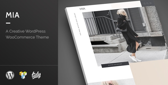 Mia - Creative Fashion WordPress WooCommerce Theme