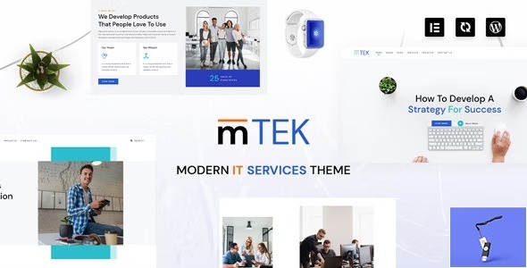 MightyTek | IT Services & Technology WordPress Theme